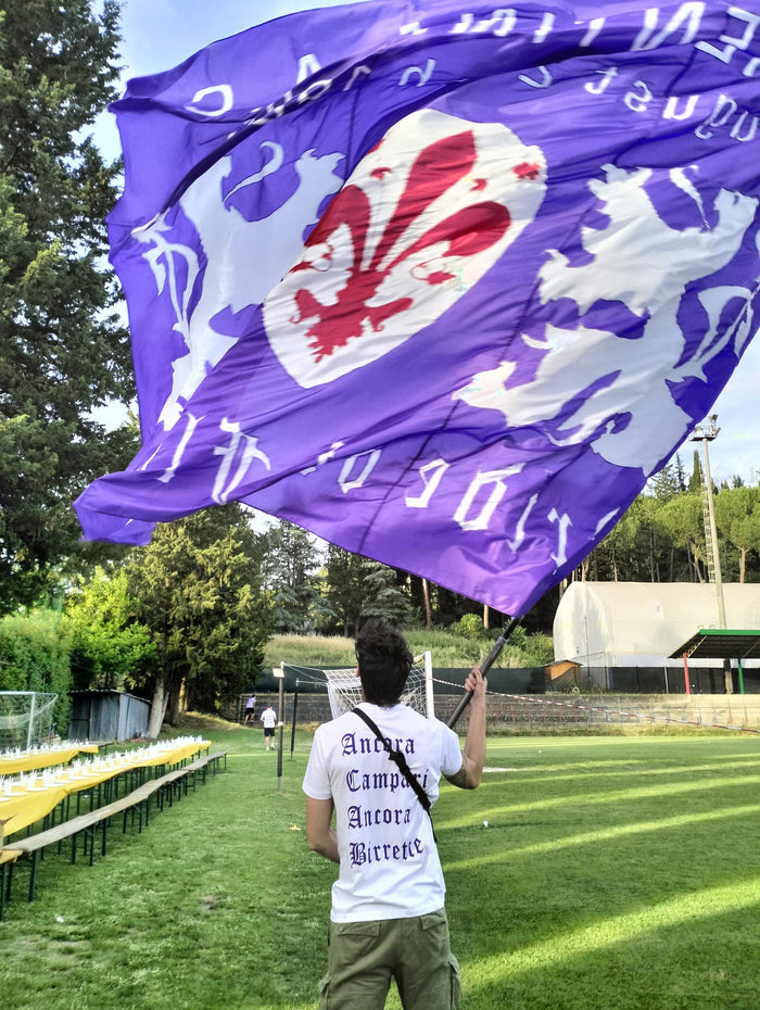 Bandiera personalizzata viola